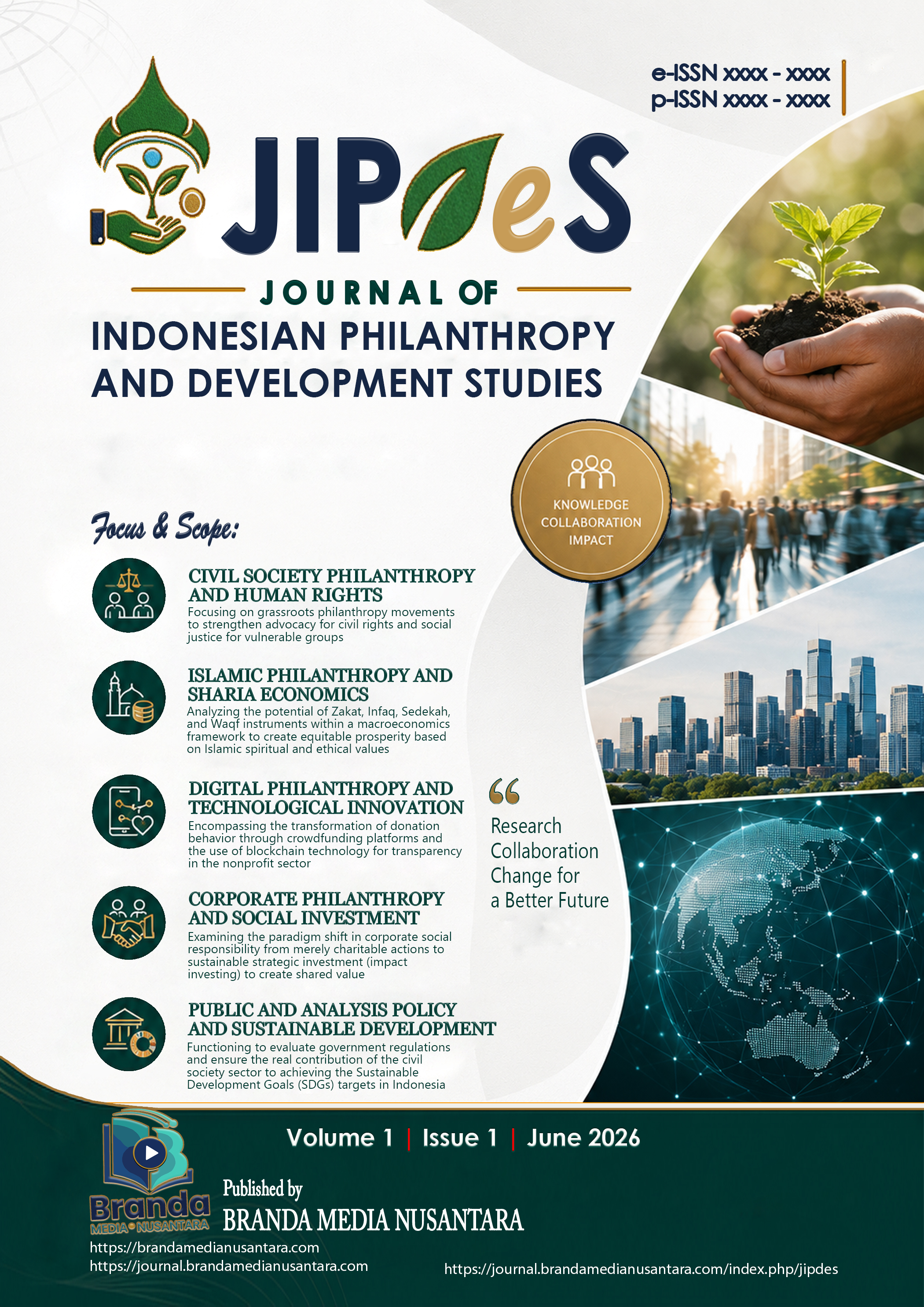 					View Vol. 1 No. 1 (2026): JIPDeS: Journal of Indonesian Philonthropy and Development Studies
				